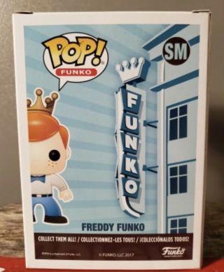 FREDDY FUNKO SOCIAL MEDIA (SM) Funko Exclusive Pop with Pop Protector Very Rare 4