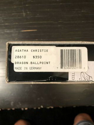 Montblanc Agatha Christie Imperial Dragon Ballpoint 4