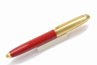 Authentic Louis Vuitton Rollerball Pen Doc Red Resin 127594