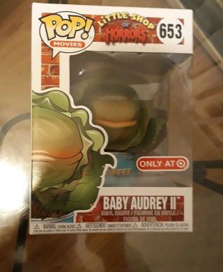 Funko Pop Movies Little Shop Of Horrors Baby Audrey Ii Target Exclusive 653