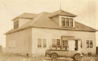 C.  1910 - 20 Rppc Court House Manning Dunn County North Dakota P163