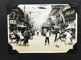 16 1930s Period Chinese Photographs Views In Shanghai China