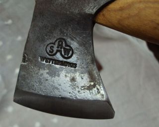 WETTERLINGS SAW Hickory AX AXE HATCHET Sweden 12 & 5/8 