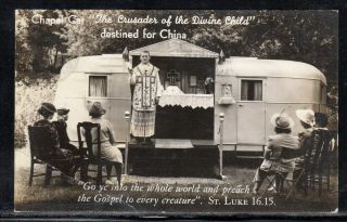 Chapel Car Trailer Destined For China 1943 L3