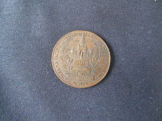 Rare 1915 Panama - Pacific International Exposition San Francisco Bronze Medal