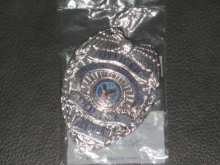 Department Of Veterans Affairs Police Badge Retired