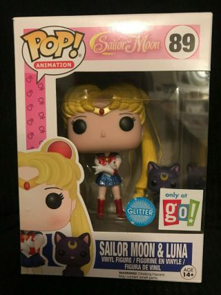 Sailor Moon & Luna Glitter 89 Funko Pop Animation Calendars Go Exclusive