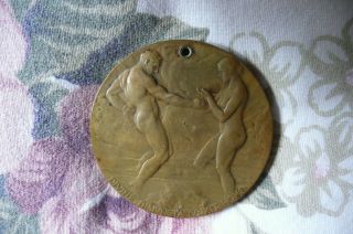 1915 Panama - Pacific Exposition San Francisco Bronze Award Medal 2