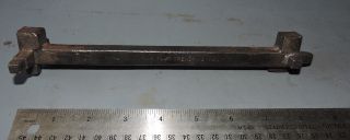 Vintage Herbrand Drain Plug Wrench No.  193 Multi - Wrench 10 Sizes Usa Made 9 "