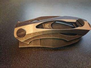 Custom Knife Factory CKF Decepticon 4 116 M390 Steel 6