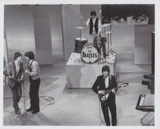 Vintage Press Photograph The Beatles