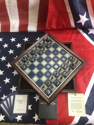 Franklin Civil War Chess Set 4