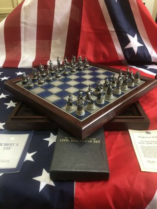 Franklin Civil War Chess Set 5