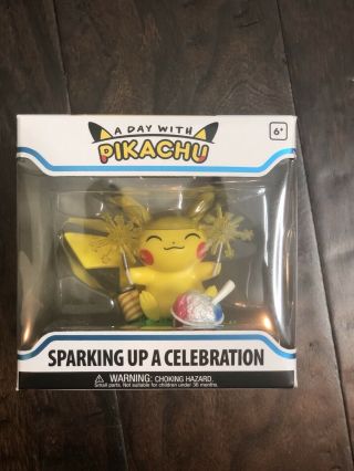 A Day With Pikachu Sparkling Up A Celebration Funko - In Hand