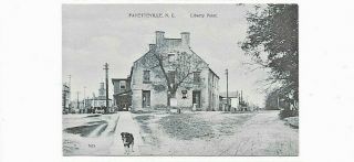 Ca.  1910 Postcard.  Liberty Point,  Fayetteville,  North Carolina