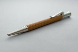 Graf Von Faber - Castell Classic Ballpoint Pen,  Pernabuco Wood,  Platinium