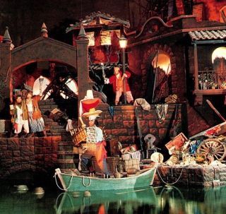 Pirates Of The Caribbean Walt Disney World Resort Florida Vintage Postcard