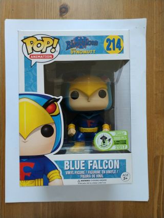 Funko Pop Blue Falcon 2017 Eccc Funko Exclusive Le 3000