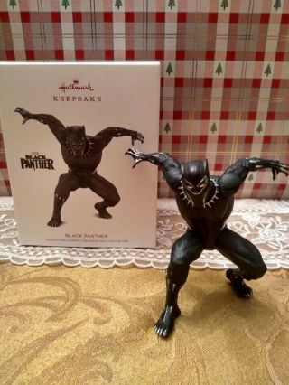 Hallmark Marvel Black Panther 2018 Christmas Keepsake Ornaments