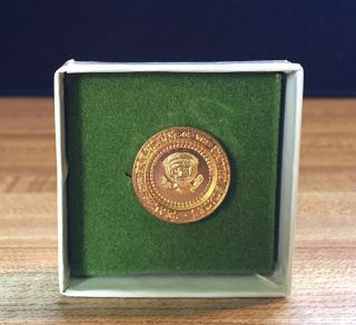 President Jimmy Carter Presidential Seal VIP Cufflinks & Lapel Pin - White House 5