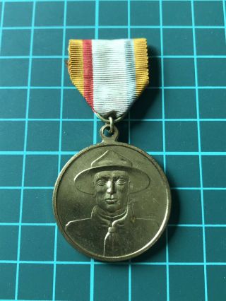 Boy Scout Augustus 1937 Amsterdam Jamboreetocht Staff Participant Medal