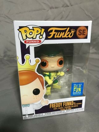 Funko Pop Freddy Funko As The Merman Box Of Fun 2019 Special Edition Box Of Fun