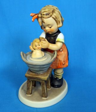 Hummel Figurine 319 No Box Doll Bath