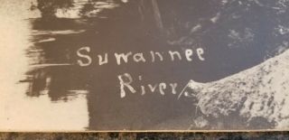 Vintage Black and White Photo Louisa Steamship on Suwannee River,  Florida 4