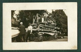 Rppc Bantam Ct Fire Department Old Engine In Us Flags For Parade