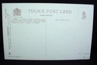Tuck ' s Oilette Postcard Pre WW1 17th Lancers Mount Military 3