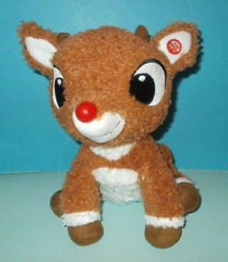See Video Hallmark Rudolph Interactive Story Buddy Plush Rudolph Only - No Book