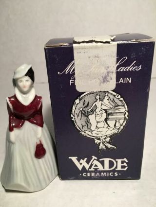 Vintage Wade My Fair Ladies Porcelain Victorian Figure Woman Lucy Mib