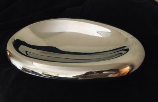 Alessi Italy Big Shoom Centerpiece Stainless Steel Bowl By Nigel Coates 2004