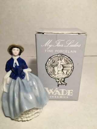 Vintage Wade My Fair Ladies Porcelain Victorian Figure Woman Melissa Mib