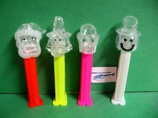 Pez Set Of 4 Crystal Holiday From Mail In Offer From 1999