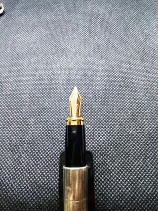 S.  T.  Dupont Fidelio Set Fountain Pen & Pencil In Leather CaseNib Gold 14K Broad 3