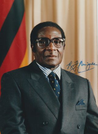 Robert Mugabe,  Former President,  Zimbabwe