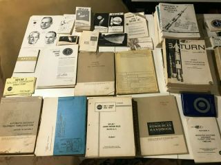 Apollo Missions Manuals & Miscellaneous Items - We Inherited This.