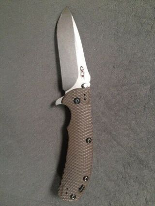 Zero Tolerance Zt 0561 - Hinderer Design Elmax Blade,  Folding Knife,  Made In Usa