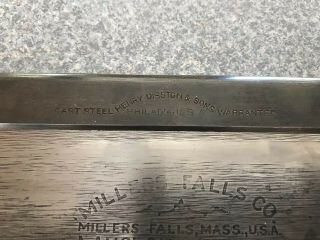 Millers Falls Langdon No.  15 - 1/2 Miter Box Complete and 8