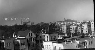 N84 SEVEN C.  1947 NEGATIVES.  EARLY DIFFERENT VIEWS OF SAN FRANCISCO CALIFORNIA 7