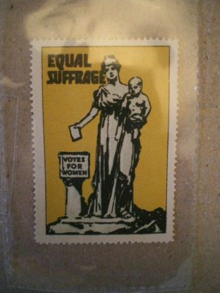 Woman Suffrage Votes For Women Equal Suffrage