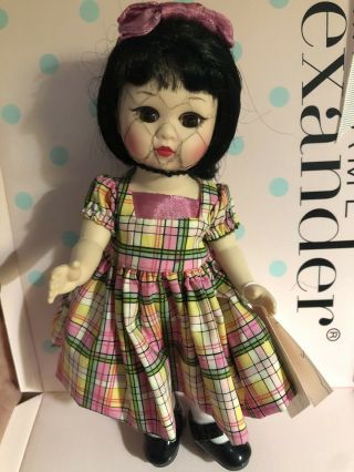 Vintage Madame Alexander 8  Sheer Charm Asian Doll With Box