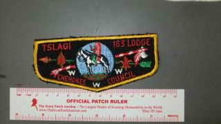 Boy Scout Oa 163 Tslagi First Flap 1174ii