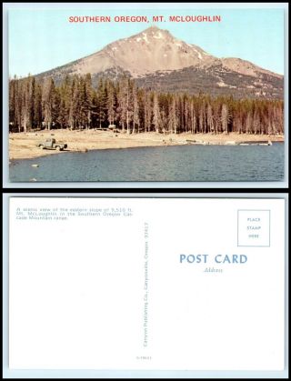 Oregon Postcard - Mt.  Mcloughlin O12