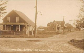 C.  1910 Rppc Homes Grove Ave.  Bayside Warwick Ri