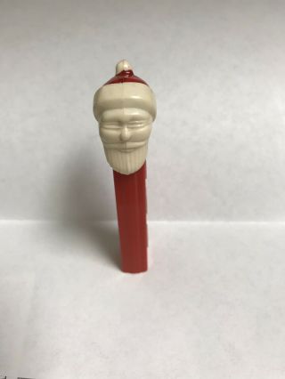 Vintage Pez Dispenser Ivory Face Santa Claus No Feet Austria 2620061