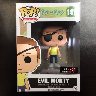 Funko Pop Animation Rick And Morty Evil Morty Gamestop Exclusive