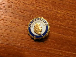 King Philip Mills Fall River Ma Cotton Business 10yrs Employee Service Pin