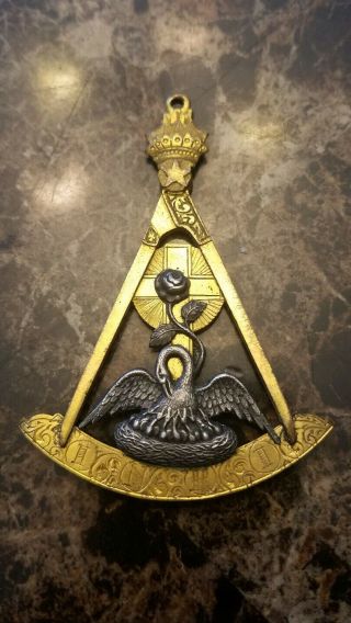Masonic Rose Croix Jewel Medallion